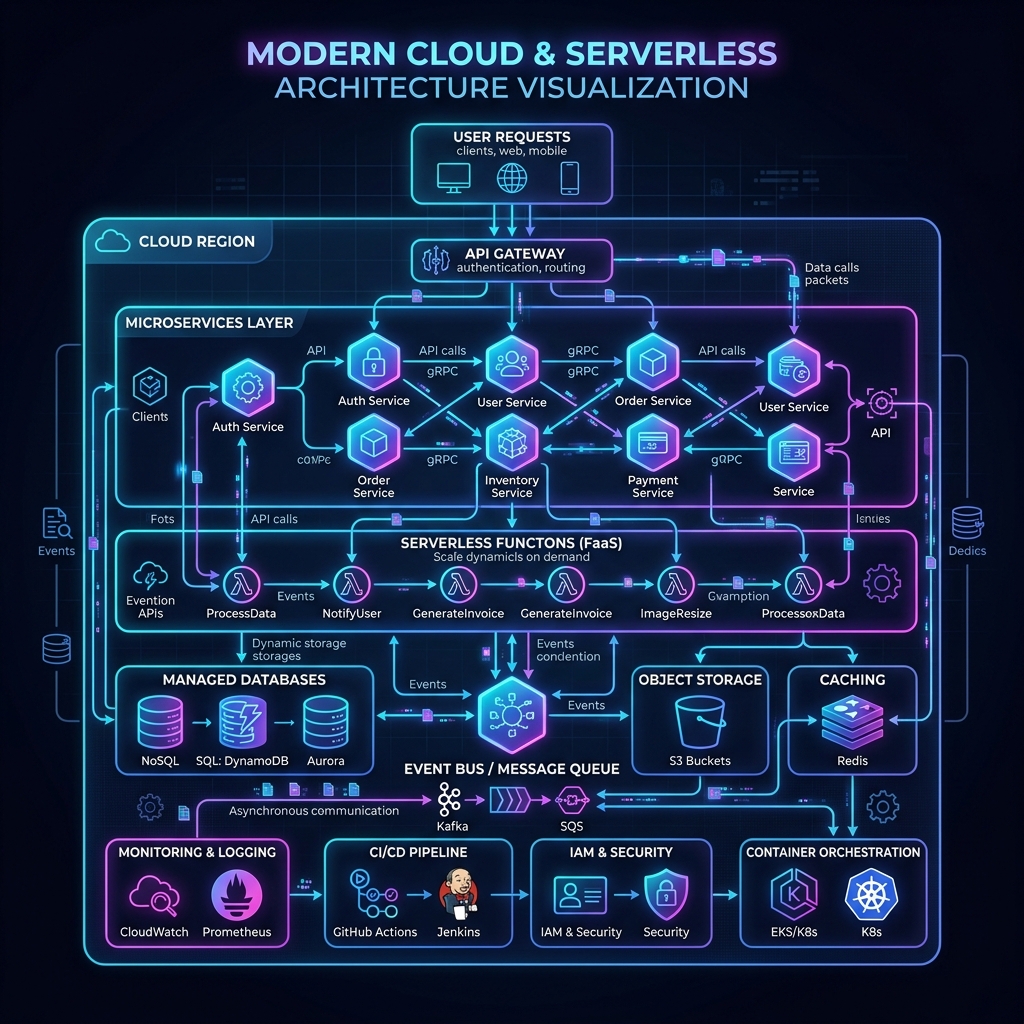 Architectural Design Patterns in Modern Cloud Infrastructure